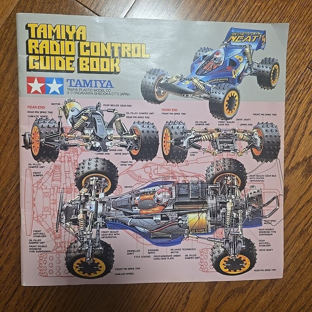 Tamiya‎ Radio Control Guide Book RC Car Truck Book Manual